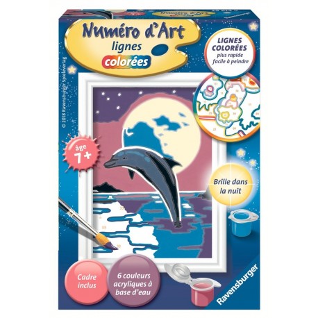 Ravensburger Numéro d'art - mini - Clair de lune