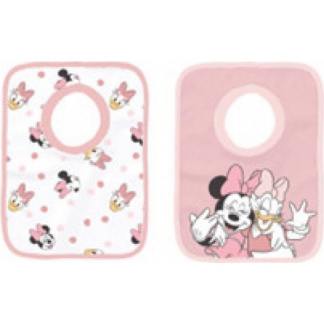 Disney Baby Lot De 2 Bavoirs Bébé Minnie & Daisy