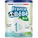 Lait France Bebe Bio 1 Boite De 400g