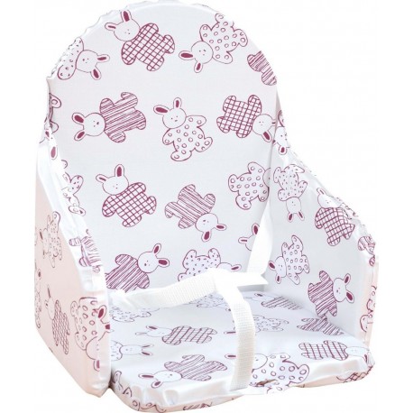 Looping Coussin De Chaise Haute Pvc | Sangles, Fabriqué France | Lapin Cassis