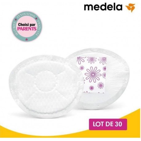 NC Medela Coussinets A Usage Unique Safe & Dry Ultra Thin (boîte De 30)