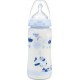 Silicone Biberon Fc+ Bleu 300ml 0-6m M Garçon Nuk