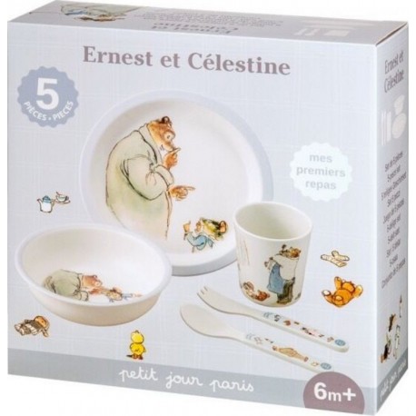 NC Coffret Cadeau 5 Pieces Ernest Et Celestine Bleu