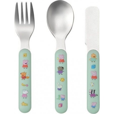 Peppa Pig Set De 3 Couverts Peppa Pig