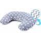 Feed Coussin D'allaitement Ergonomique En Coton Motifs Pois