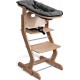 NC Chaise Haute En Bois Naturel Avec Attache Bébé