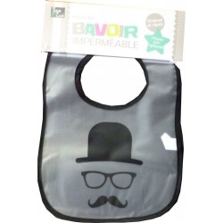 NC Tom & Zoe Bavoir Imperméable Humoristique Moustache