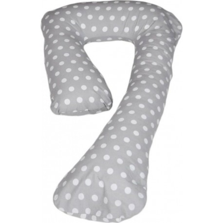 NC Coussin D'accouchement Pre/post Natal Pois De Gris