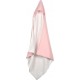 NC Cape De Bain Eponge Et Gaze De Coton 75 X 75 Cm Rose