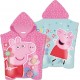 Peppa Pig Poncho Microfibre Avec Des Etoiles 55x55cm