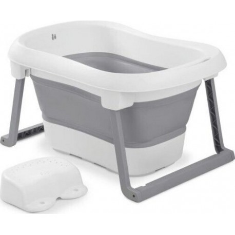 Baignoire Wash N FoldL Blanc/gris