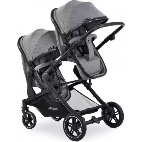 NC Poussette Atlantic Twin Melange Gris