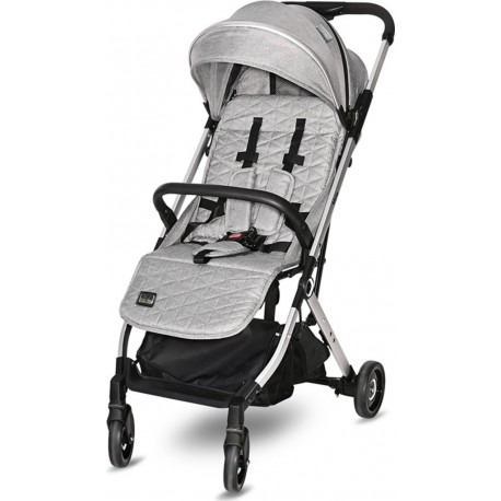 NC Poussette Compacte Légère Bébé Pliable/ Myla Ultra Compacte 0+ Lorelli Gris