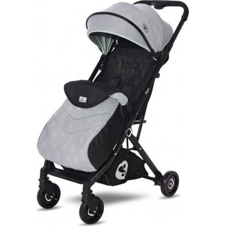 NC Poussette Compacte Légère Bébé Pliable/ Myla Ultra Compacte 0+ Lorelli Gris