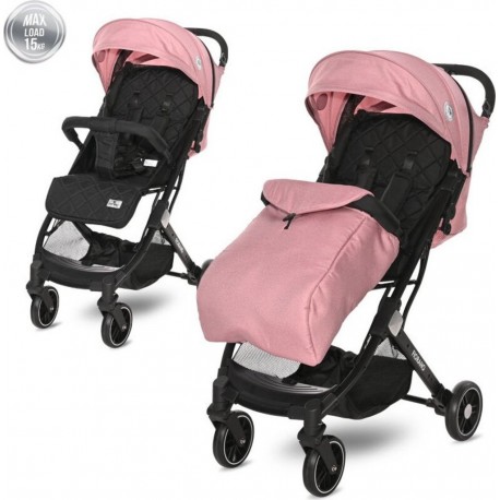 NC Poussette Compacte Légère Bébé Pliable/ Fiorano Ultra Compacte Lorelli Rose