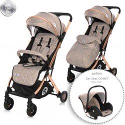 Lorelli Poussette Combinée Duo 2 En 1 Avec Siège Auto 0-13Kg - dès La Naissance