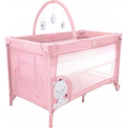 NC Lit De Voyage Complet Duo Bebe Giraffe Rose