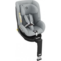 NC Siege Auto Maxi Cosi Mica Eco I-size, Groupe 0+/1, Pivotant 360u00b0, Isofix, Tissus Recyclés, Authentic Grey