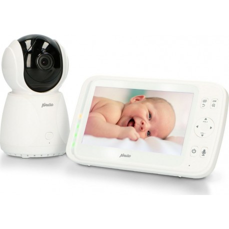 Alecto Dvm-275 Babyphone Avec Caméra Et Écran Couleur 5, Blanc