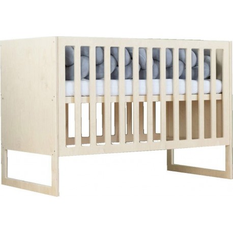 NC Lit Bébé Chruppy 60 X 120 Cm Bois Naturel