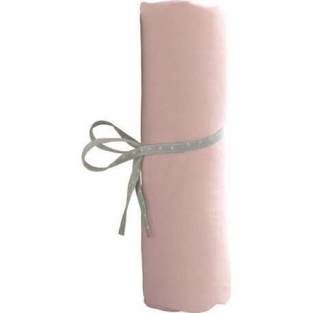 NC Babycalin Drap Housse Bébé Rose 60 X 120 Cm Jersey 130gr/m²