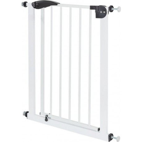 Protection De Porte Blanche, 70-75 Cm, Sans Perçage, En Métal Thermolaqué