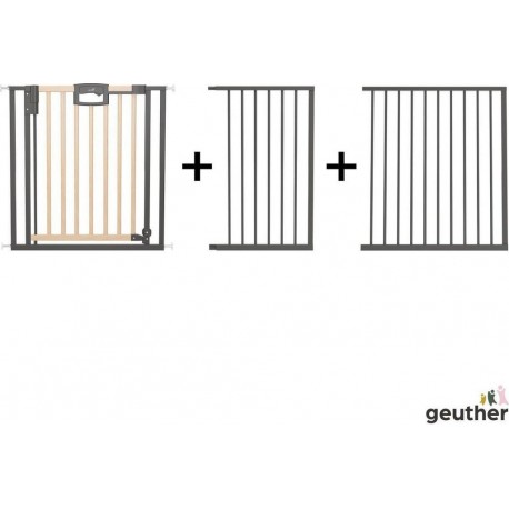 NC Barrière De Porte À Pression Easylock Plus Bois/metal 200,5 Cm 208,5 Cm