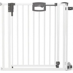 Barrière D'escalier À Pression Easylock Plus Bois/métal 92 Cm 100,5 Cm Blanc