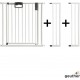 Barrière De Porte À Pression Easylock Plus Métal 112,5 Cm 120,5 Cm Blanc