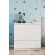 Commode 3 Tiroirs Babydream Blanc