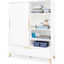 NC Chambre De Bébé Move 3 Pièces Lit De Bébé Évolutif Commode À Langer Large