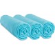 NC Lot De 3 Draps Housse Jersey 100% Coton 40x80/90 Cm, Turquoise