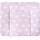 ROBA PU ROBA Matelas à langer Kleine Wolke rose – 85 x 75cm – Revêtu de PU