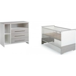 NC Chambre Eco Silver 3 Pièces