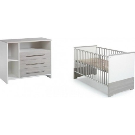 NC Chambre Eco Silver 3 Pièces