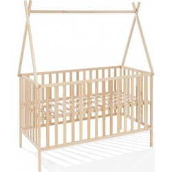 NC Lit Bébé 120x60 Tipi Naturel