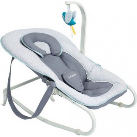 Babymoov A012433 Chaises À Bascule & Trotteurs Pour Bébé Bleu, Gris, Blanc