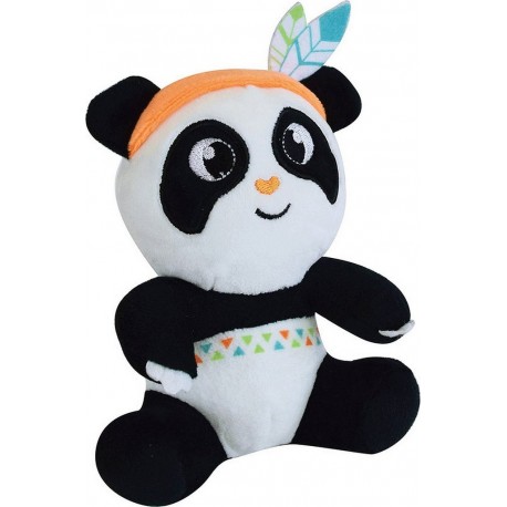 NC Indian Panda Peluche Hochet H17cm