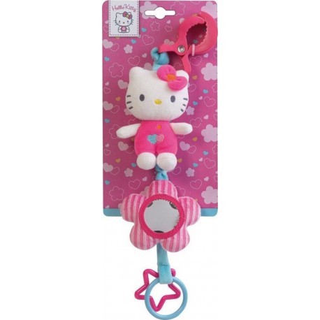 NC Hello Kitty Baby Peluche Avec Clip Activités A Accrocher Et 42cm