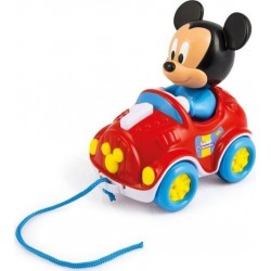 Clementoni Disney Baby Ma Voiture A Tirer Mickey Jeu D'éveil