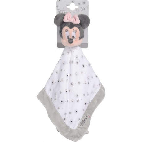 DISNEY Doudou mouchoir Minnie 40cm