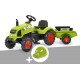 NC Tracteur Enfant Claas Arion 410 Avec Remorque 2 À 5 Ans Falk + Casque