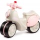 Porteur Scooter Strada Fabriqué En France Crème Et Rose