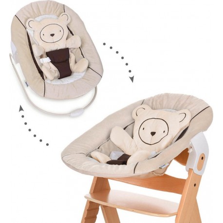 Transat Alpha Bouncer 2in1 Hearts Beige