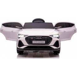 Ride-on Audi E-tron Sportback Blanc 12v 2,4ghz