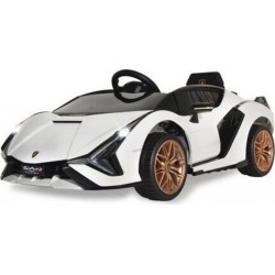 Ride-on Lamborghini Sián Fkp 37 Blanc 12v