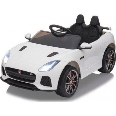 Ride-on Jaguar F-typee Svr Blanc 12v