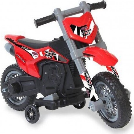 NC Ride-on Moto Power Bike Rouge 6v