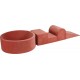 NC Set De Mousse Avec Piscine 90x30cm, Marsala Rouge, Sans Balles