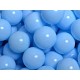 NC Ensemble De Boules En Plastique, 50 Pcs, Bleu Bébé